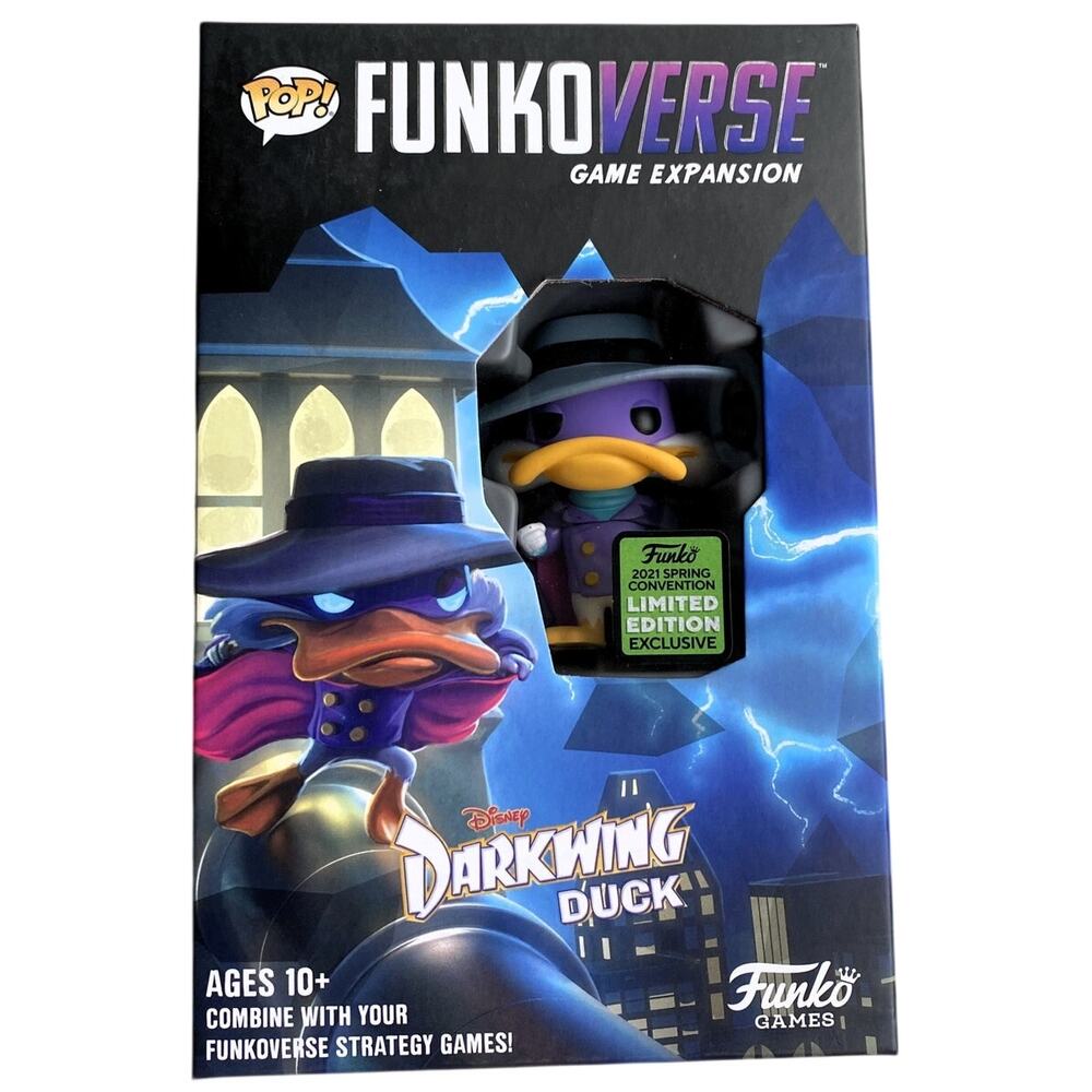 BRAND NEW ~ Funko Verse Pop Limited Edition Disney Darkwing Duck Expansion Pack